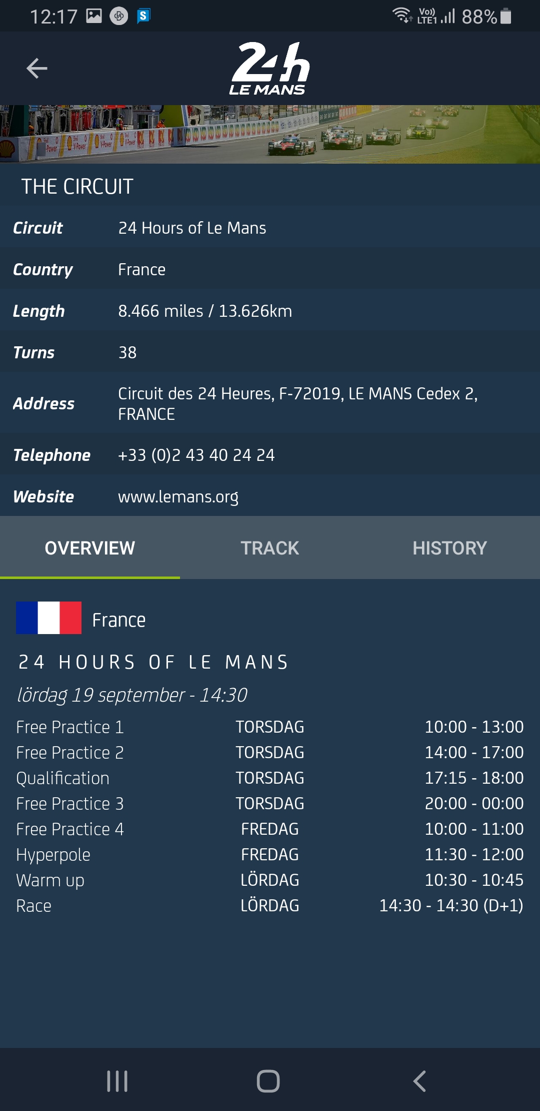 Namn:  Screenshot_20200918-121747_24H Le Mans.jpg
Visningar: 252
Storlek:  485.6 KB