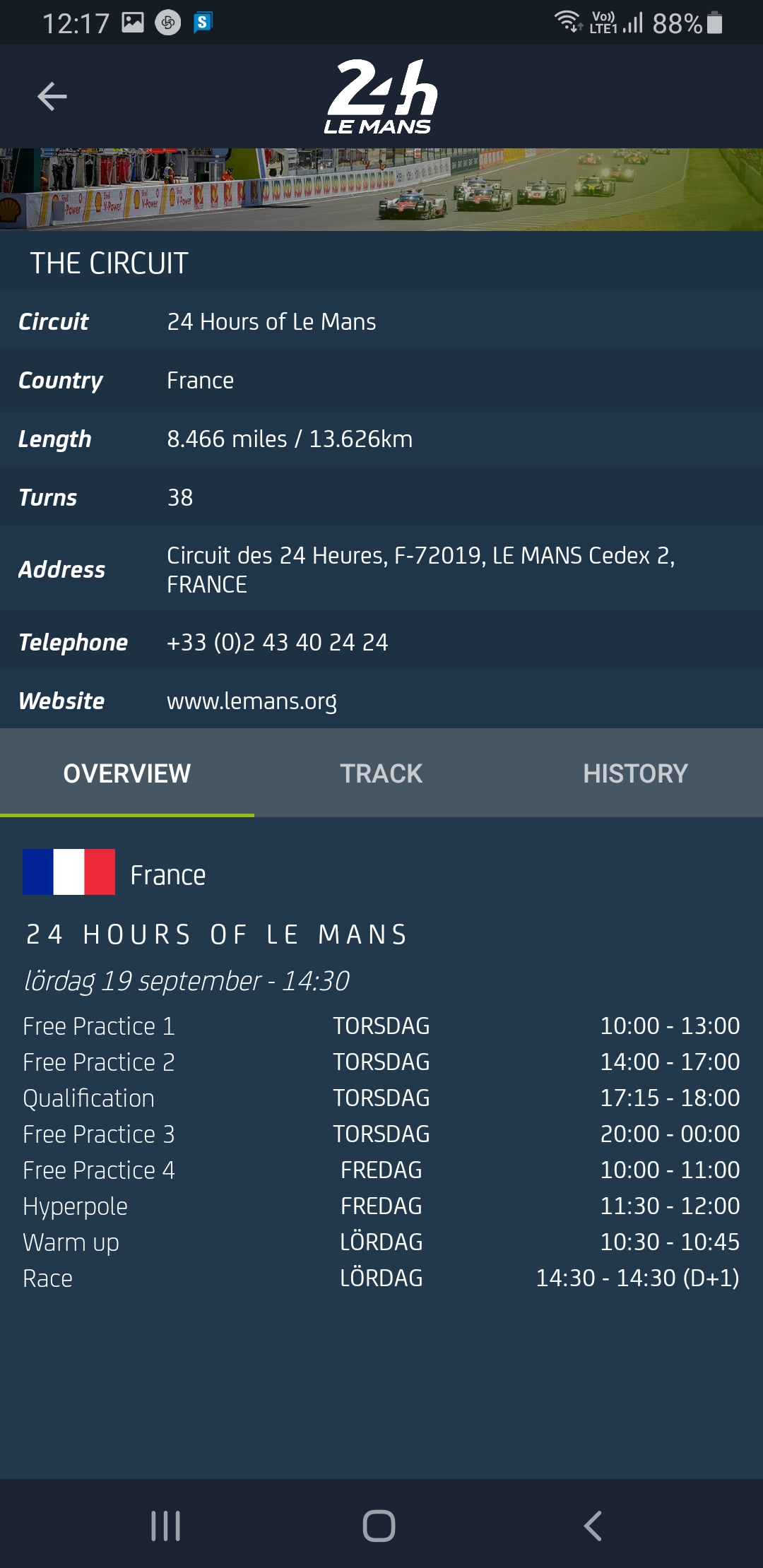 Namn:  Screenshot_20200918-121747_24H Le Mans.jpg
Visningar: 1259
Storlek:  485.6 KB